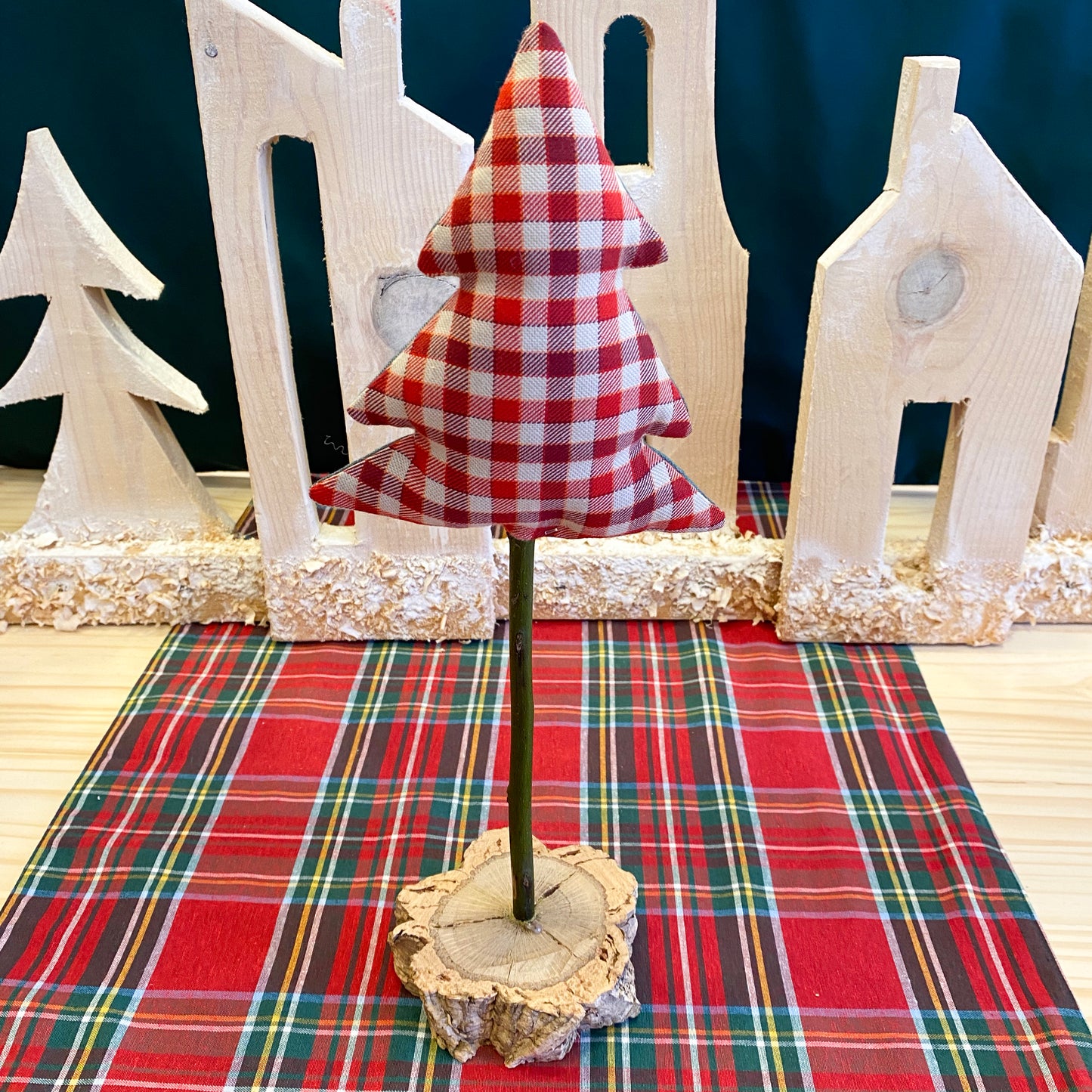 Árvores de tecido xadrez