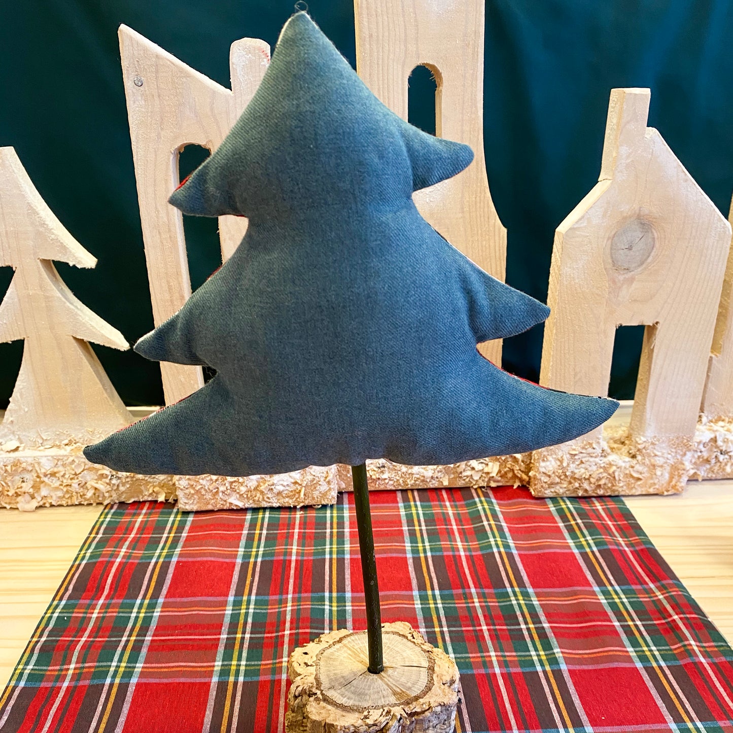 Árvores de tecido xadrez