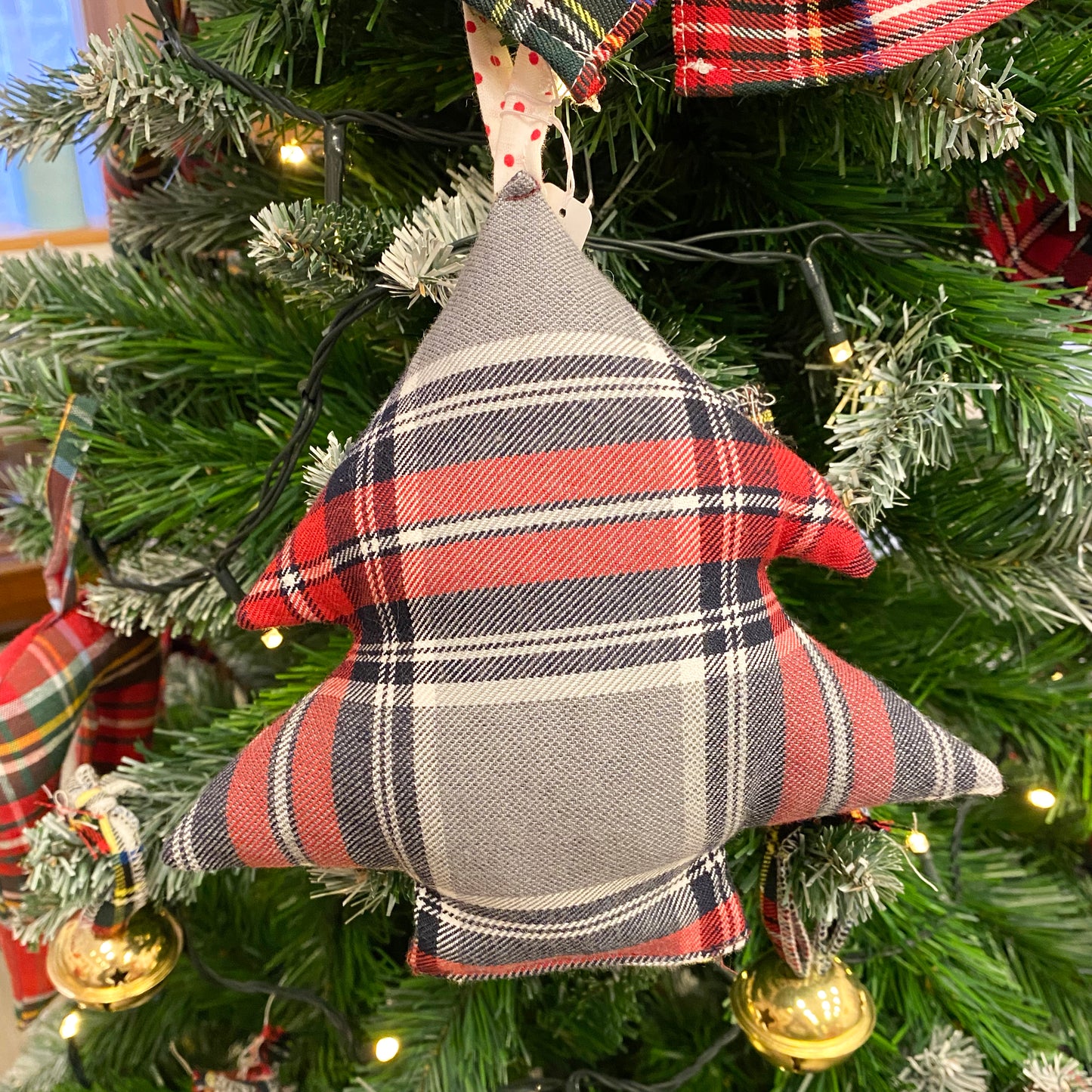 Figuras de tecido xadrez