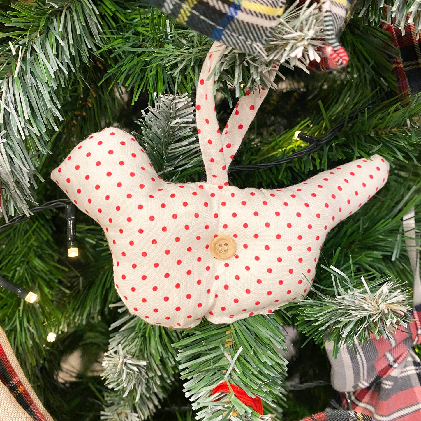 Figuras de tecido xadrez