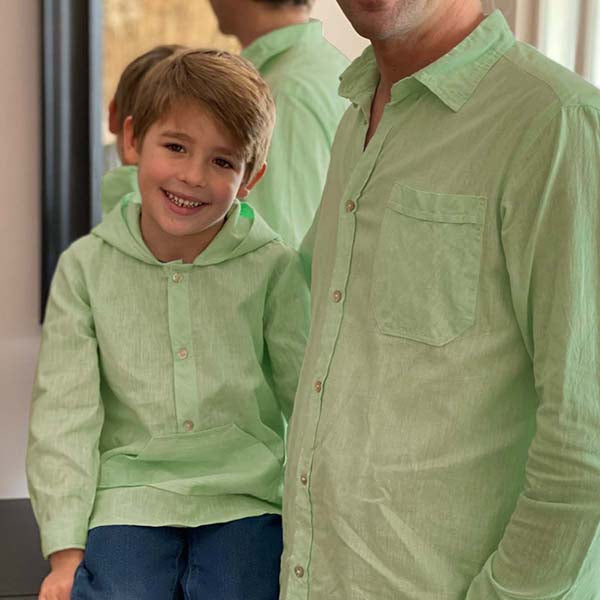 Túnica menino linho